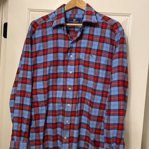 Vineyard vines mens size L whale shirt long sleeve